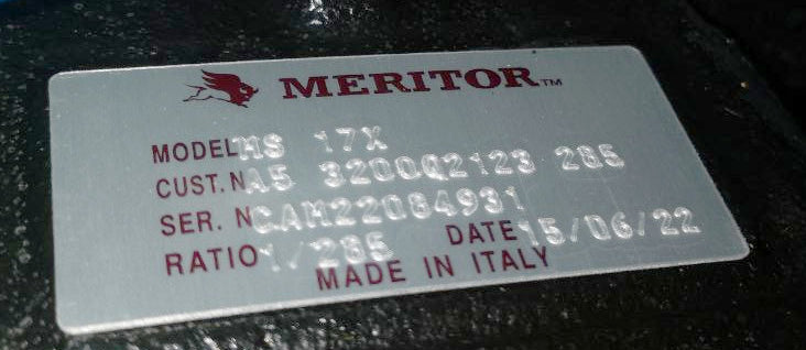 Meritor Achsdifferential für Iveco MS17X / RSS1344C Fabrikneu!