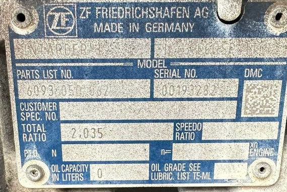 Überholtes Getriebe ZF Ecosplit 4 16 S 2531 TO