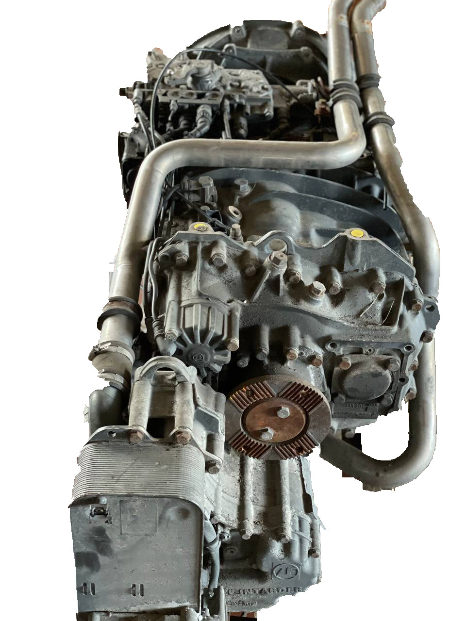 Gebrauchtes Getriebe ZF Ecosplit 4 12 S 2331 TD Rückansicht