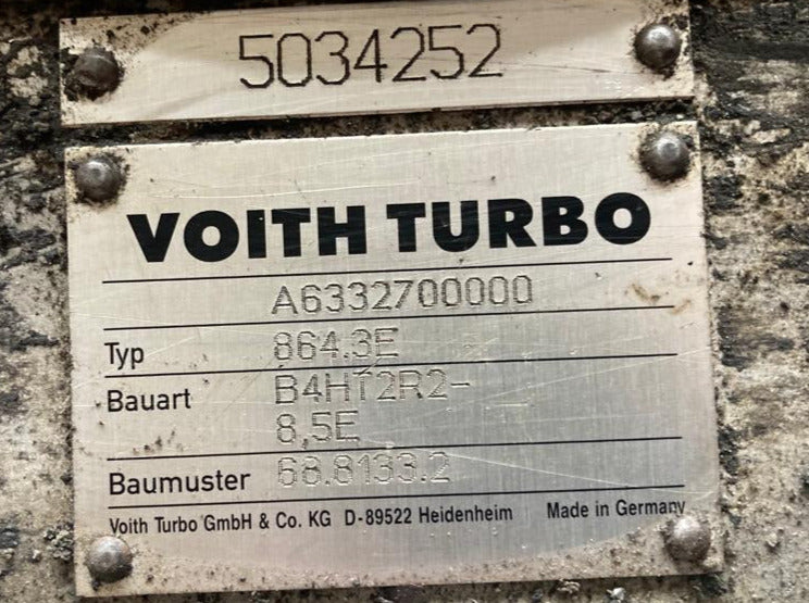 Gebrauchtes Getriebe VOITH 864.3E für Citaro LE Typenschild A6332700000 68.8133.2