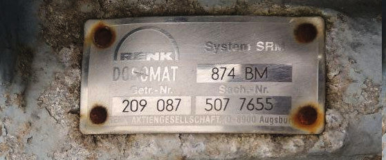 Gebrauchtes Getriebe Renk 847 BM