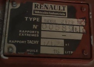 Gebrauchtes Renault Getriebe BDSL 2179 RE